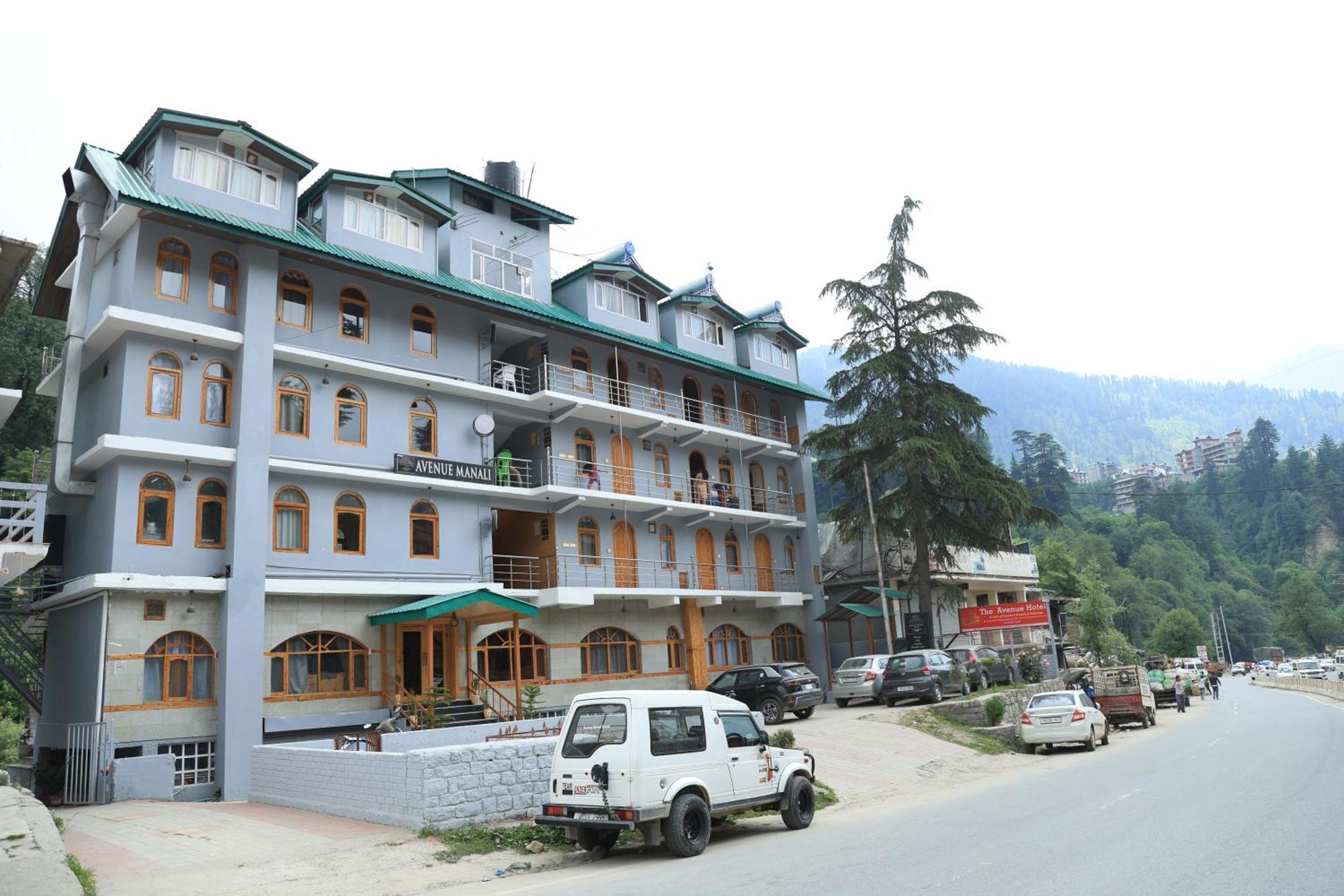 The Avenue Hotel , Manali A River Side Hotel Kültér fotó